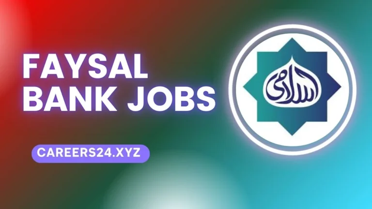 Faysal Bank Jobs 2024 Online Apply