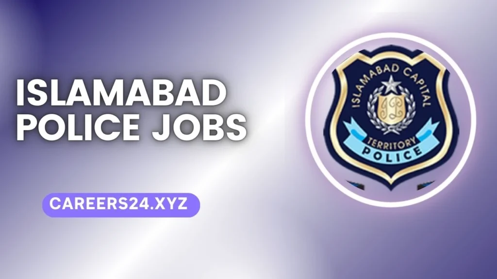 Islamabad Police Jobs 2024 Application Form