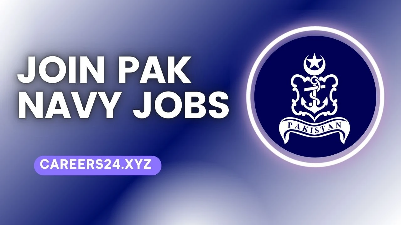 Pak Navy Jobs 2024 Application Form