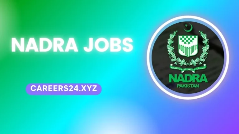 NADRA Jobs 2024 Online Apply