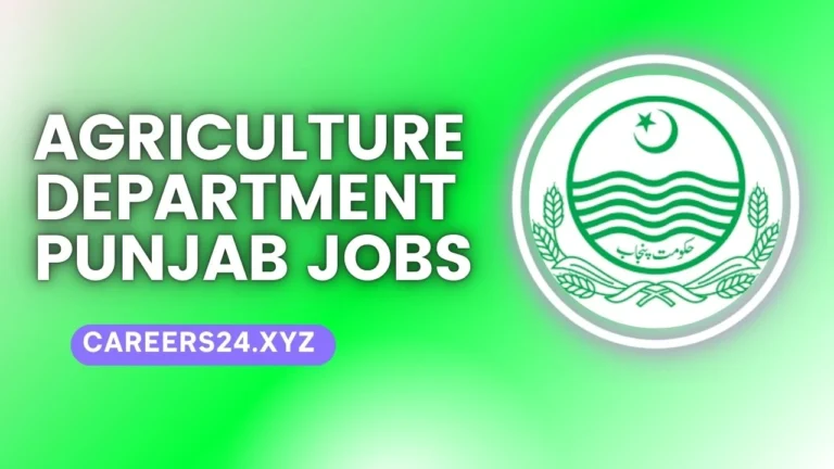 Agriculture Department Punjab Jobs 2024 Apply Online